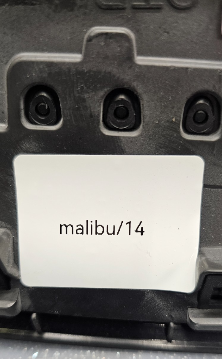 🔥13-16 Malibu Center Dash AM FM Radio Stereo Display Trim Bezel Panel Silver