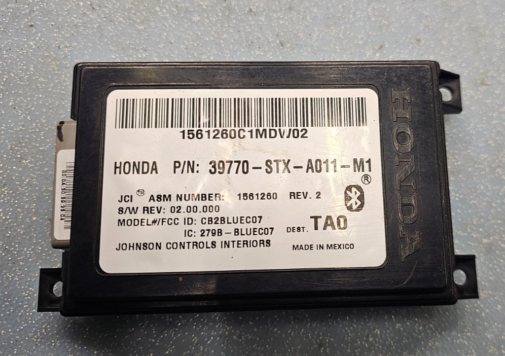🔥2010-2013 ACURA MDX BLUETOOTH CONTROL MODULE HFT HFL FREE LINK UNIT ASSEMBLY
