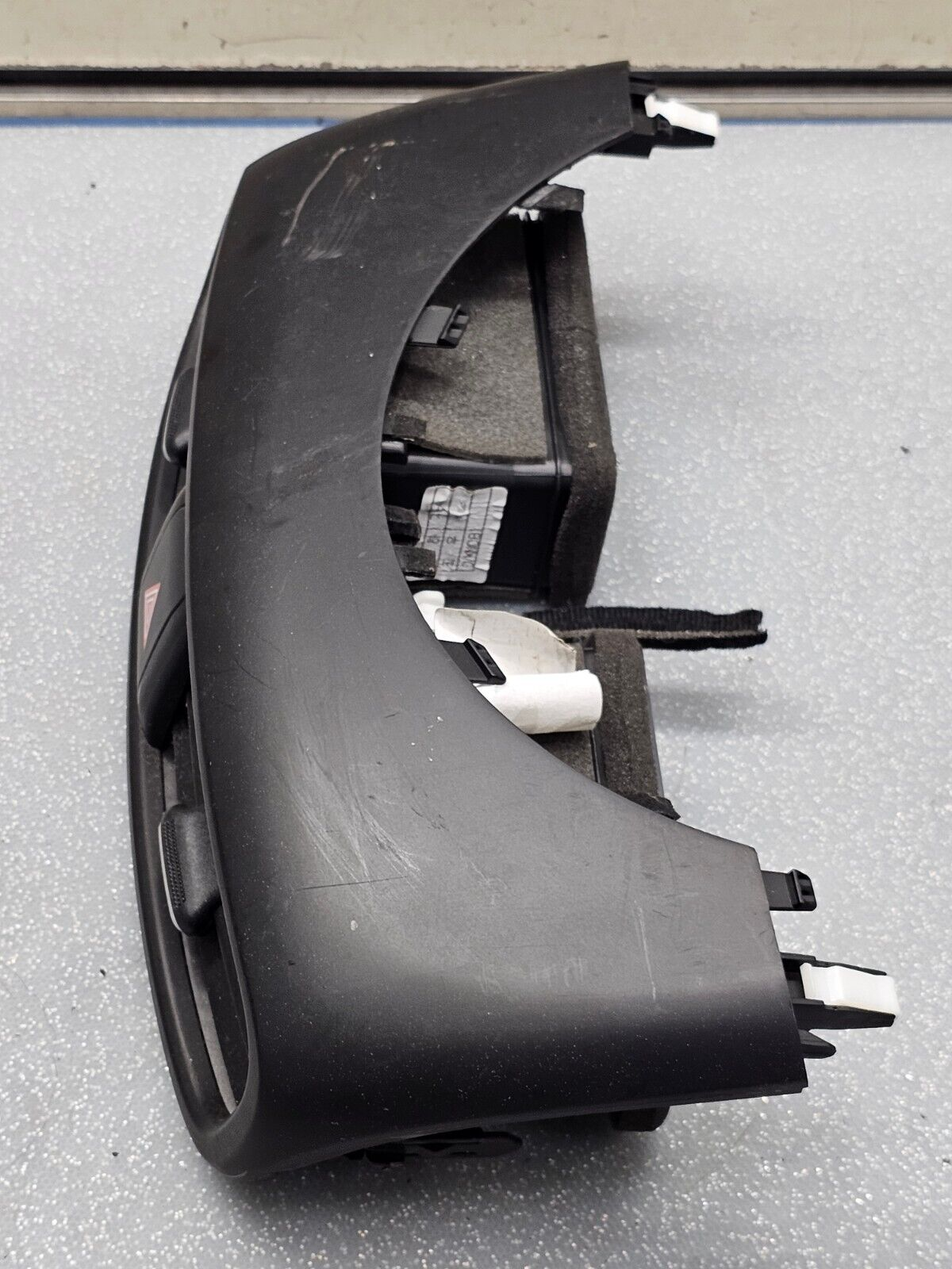 🔥14-19 KIA SOUL CENTER UPPER DASH AIR VENT HEATER CONDITIONING TRIM PANEL BLACK