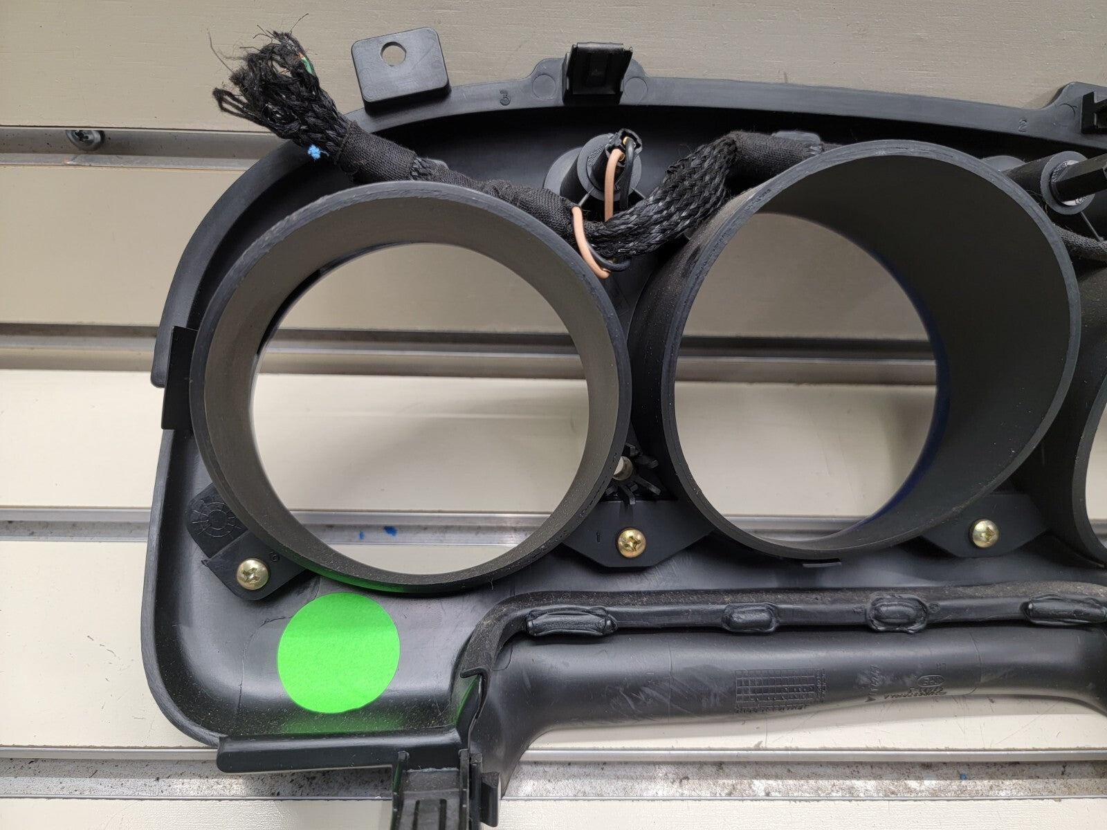 🔥01 -05 CHRYSLER PT CRUISER DASH INSTRUMENT SPEEDOMETER CLUSTER BEZEL  BLUE