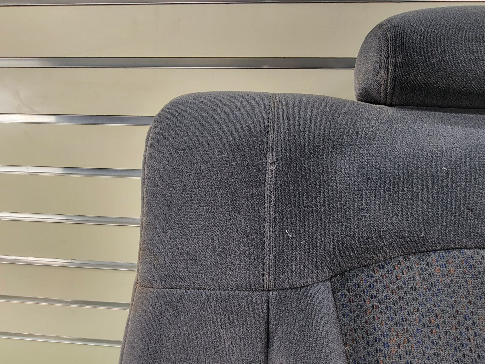 🔥2007-2014 Escalade Suburban Tahoe Yukon Third 3rd Row Seat GRAY CLOTH LEFT
