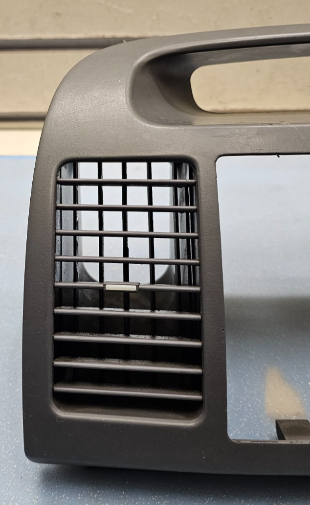 🔥02-06 Toyota CAMRY Dash RADIO BEZEL Center Air Vents CLOCK Trim GRAY B25