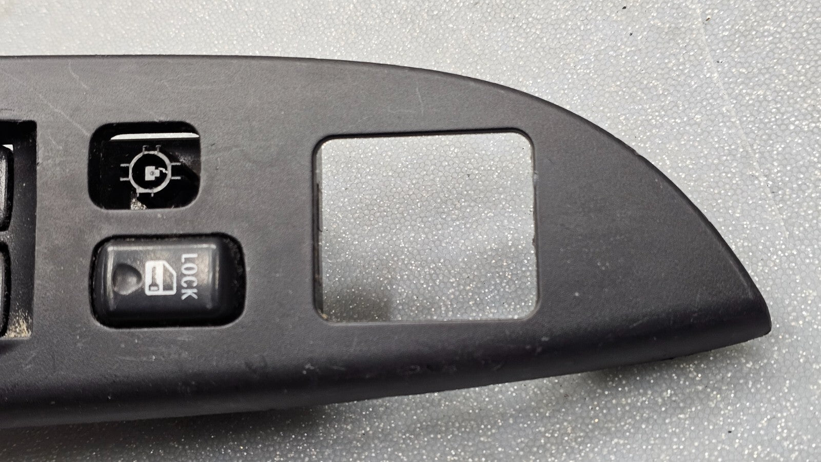 11-16 MITSUBISHI ASX RVR FRONT LEFT DRIVER MASTER POWER DOOR WINDOW SWITCH BLACK