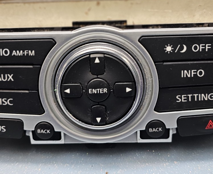 🔥08-13 Infiniti G37 EX35 G35 Dash AM FM Radio Stereo Navigation Control Black