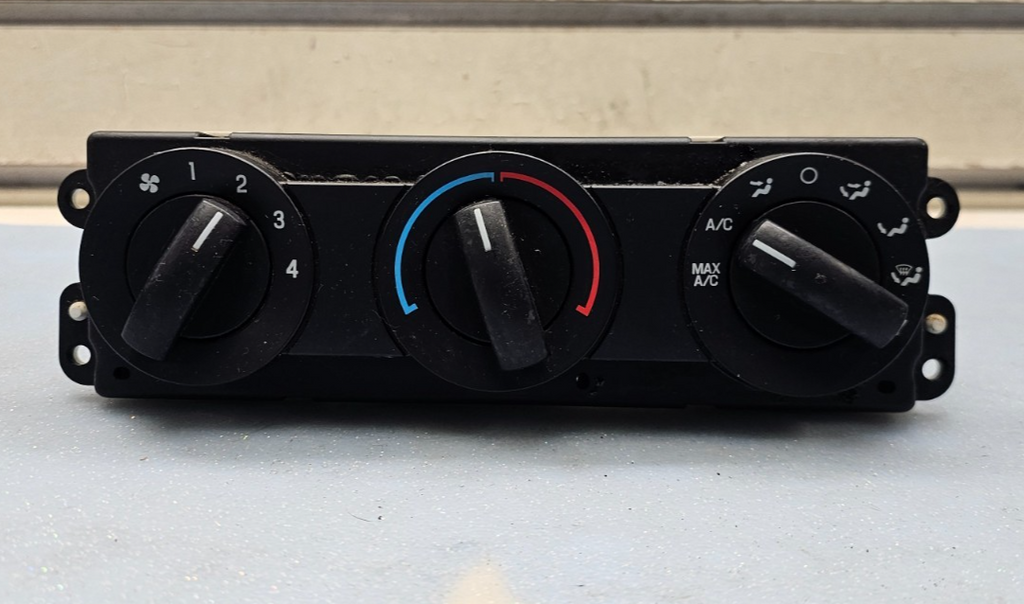 🔥05-07 Ford F250 F350 Dash AC A/C HVAC Heater Temperature Climate Control Black