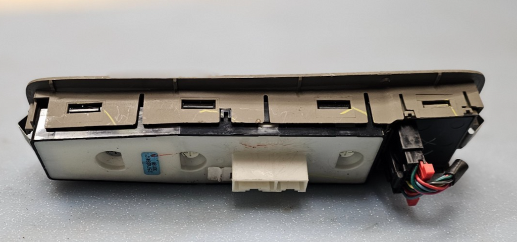 🔥00-03 CADILLAC DEVILLE DRIVER POWER WINDOW MIRROR SEAT HEATER SWITCH PANEL TAN