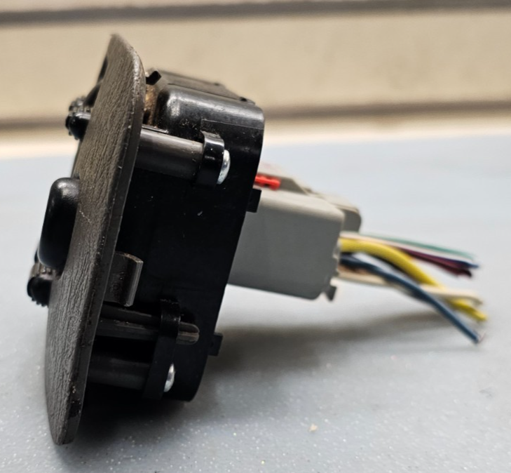 🔥02-04 LIBERTY LEFT DRIVER MASTER POWER WIINDOW SWITCH REGULATOR ASSEMBLY BLACK