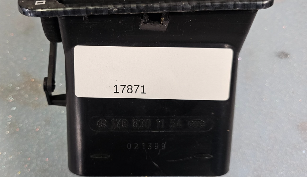 🔥97-04 Mercedes R170 SLK230 SLK320 Front Left Side Dash AC Air Vent BLACK OEM
