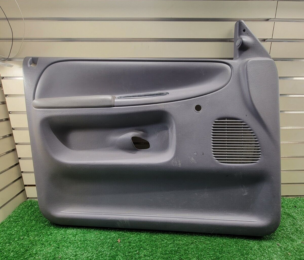 🔥94-97 Dodge RAM 1500 Interior DOOR Panel Front LEFT Driver GRAY Pickup TruckD9