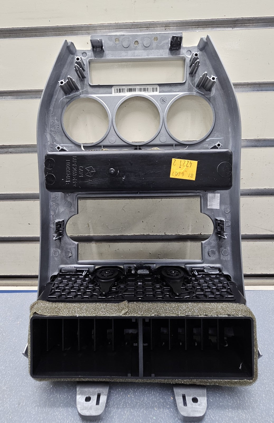 🔥08-10 Jeep Compass Patriot Dash Trim Surround Radio Bezel With Vents