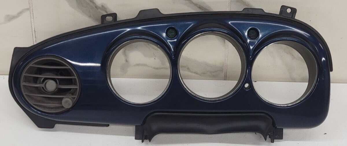 🔥01 -05 CHRYSLER PT CRUISER DASH INSTRUMENT SPEEDOMETER CLUSTER BEZEL  BLUE