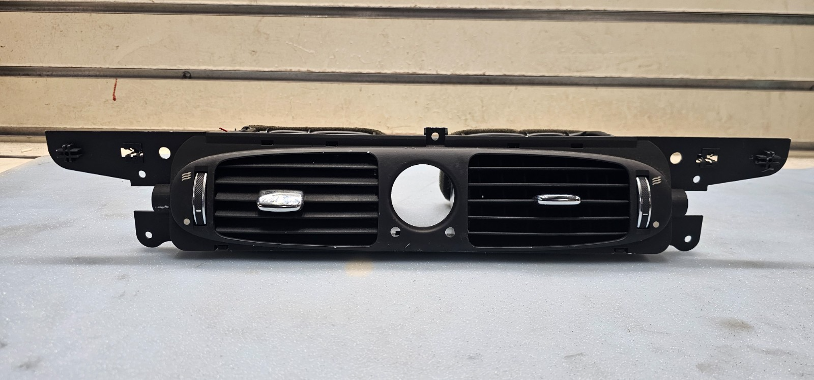 🔥04-09 Jaguar XJ8 Center Dash AC Heater Air Vent Conditioning Bezel Black OEM