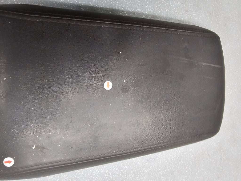 07-10 Edge Front Center Console Lid Leather Armrest Assembly Top Cover Black