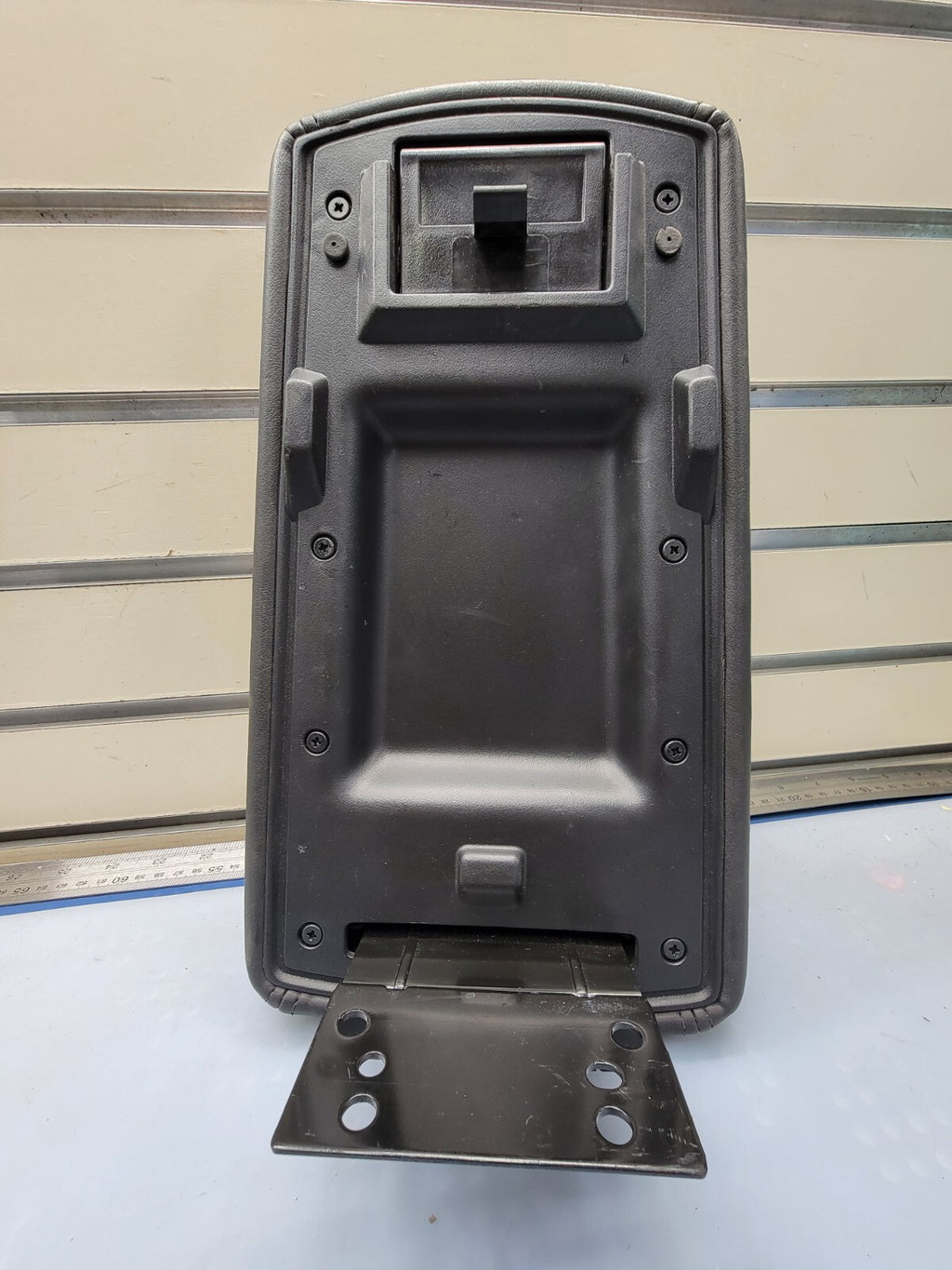 🔥06-13 CHEVROLET IMPALA CENTER CONSOLE ARM REST LID TOP PAD COVER BLACK LEATHER