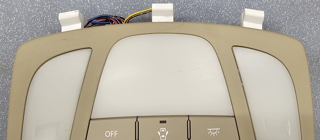 🔥10-13 Suzuki Kizashi Overhead Roof Console Dome Map Reading Light Lamp Tan