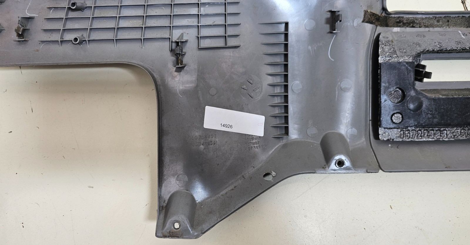 🔥95-99 CHEVY GMC TRUCK CK INSTRUMENT PANEL DASH KNEE BOLSTER PANEL GRAY OEM
