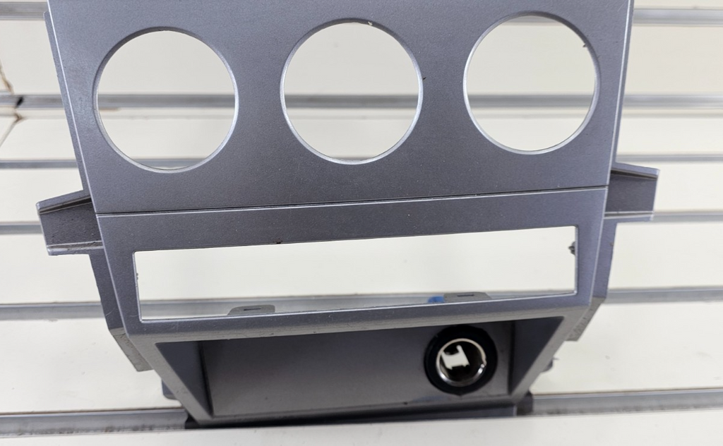 🔥10-12 Dodge Caliber Center Dash Radio Climate Control Bezel Trim Panel SILVER