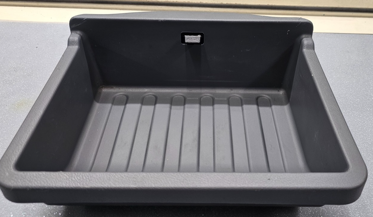 🔥05-07 HONDA Odyssey EX Front Under Passenger Seat RH Storage Bin Tray Gray OEM