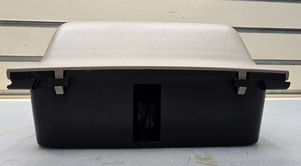🔥04-08 FORD F-150 F150 CENTER CONSOLE REAR DUAL CUP DRINK HOLDER BLACK/TAN
