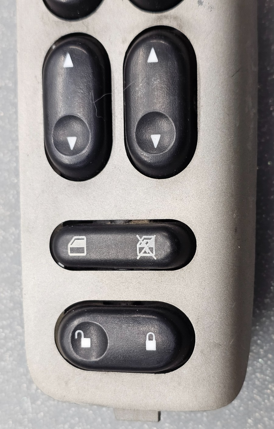 01-07 Escape Mariner Tribute Front Left Driver Master Door Window Switch LT Tan