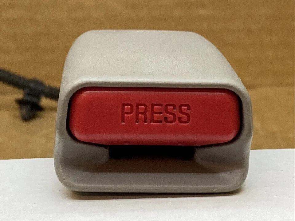 🔥2008-2012 Honda Accord Front Left Driver Side Seat Belt Seatbelt Buckle Gray