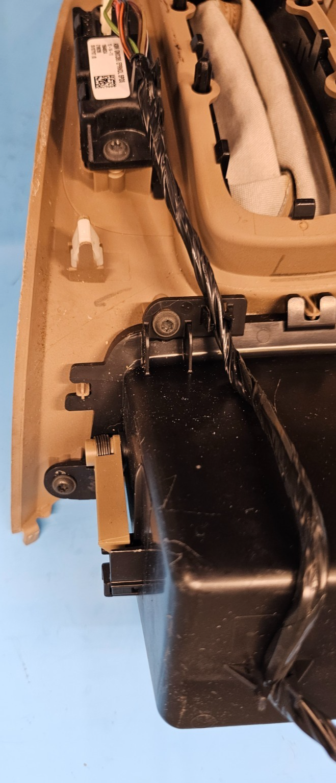 03 Civic EX sedan Shifter Boot with storage and lighter tan