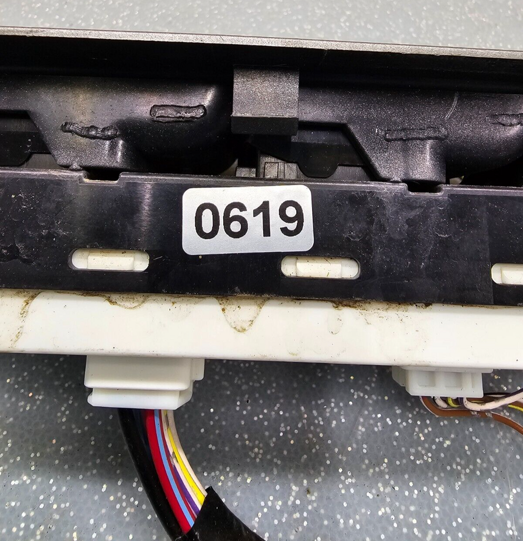09-13 Mazda6 Front Left Driver Master Power Window Switch Assembly Gray Assembly