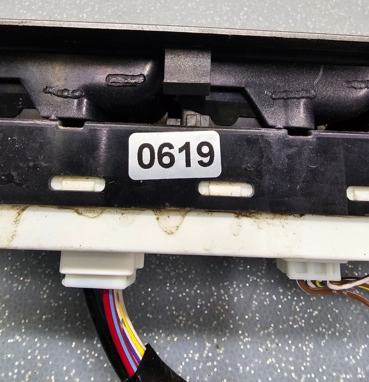 09-13 Mazda6 Front Left Driver Master Power Window Switch Assembly Gray Assembly