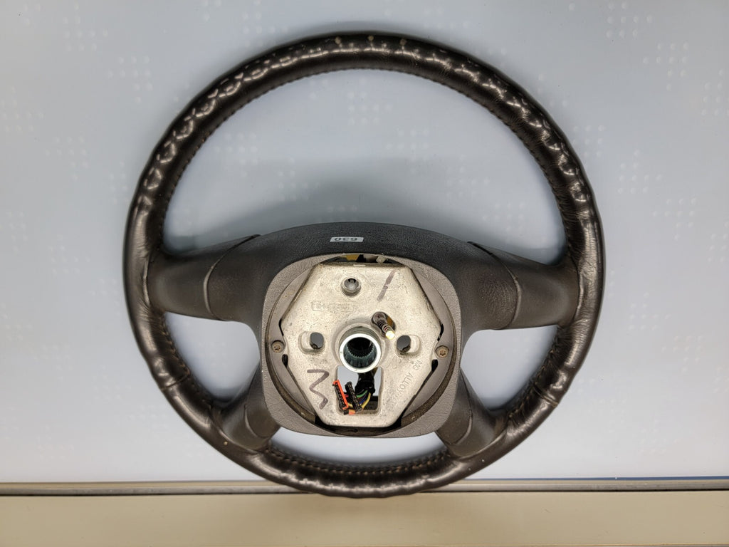 🔥03-06 SILVERADO SIERRA YUKON TAHOE SUBURBAN STEERING WHEEL LEATHER BLACK
