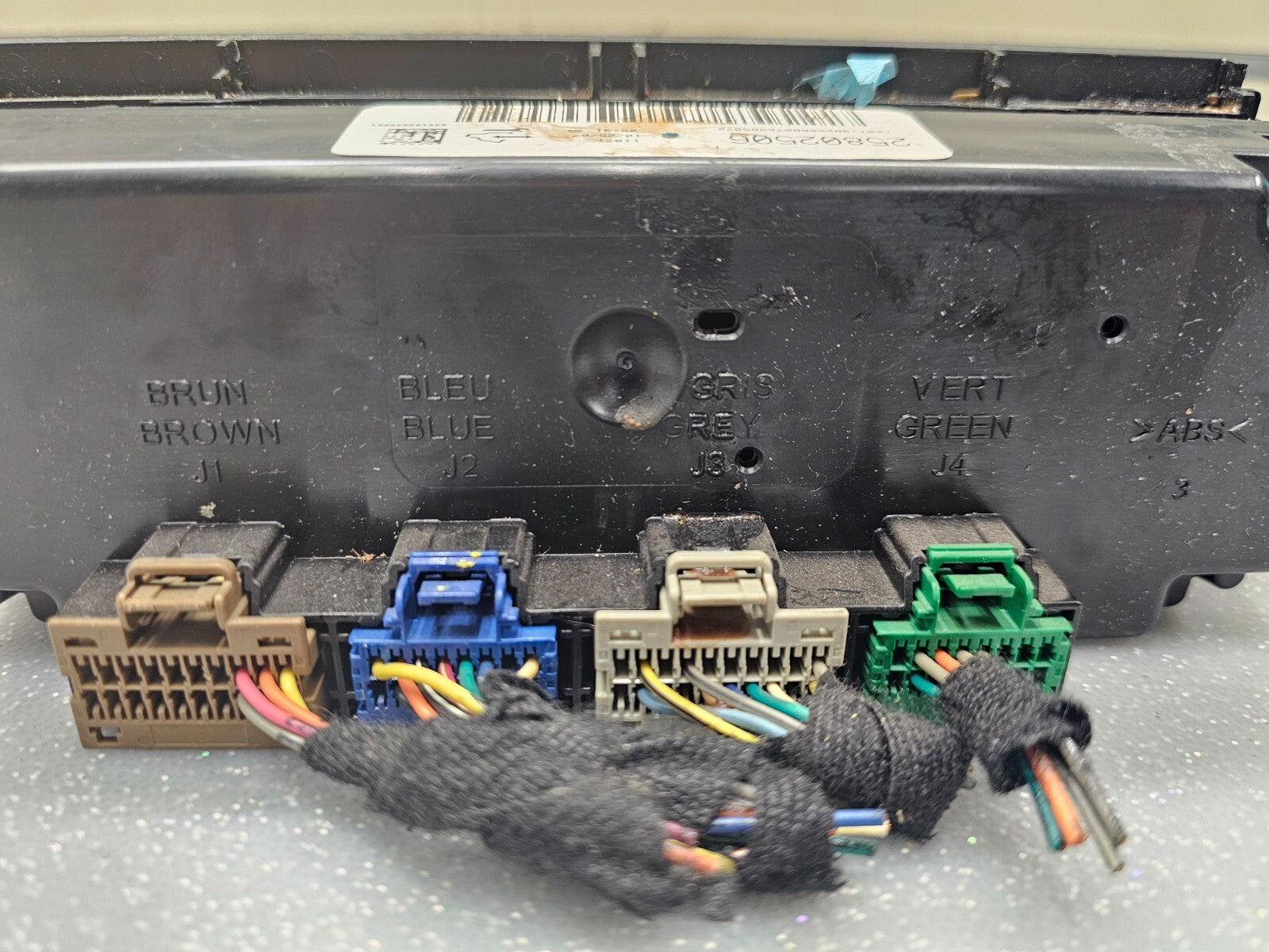 07-09 SILVERADO SIERRA DASH HEATER CLIMATE TEMPERATURE CONTROL UNIT CONDITIONER