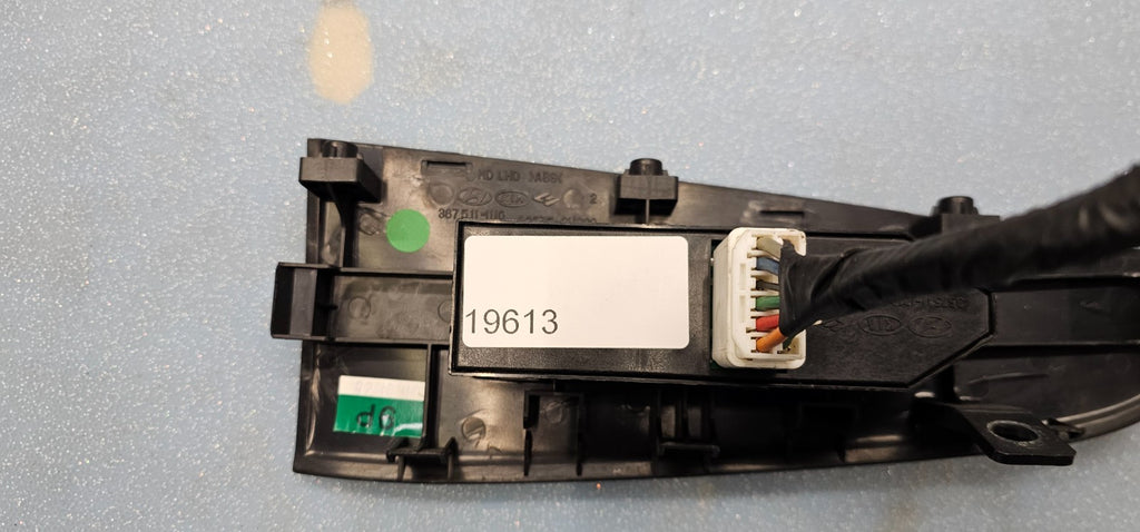 🔥07-10 Elantra Power Front Right Passenger Window Door Switch Assembly Black