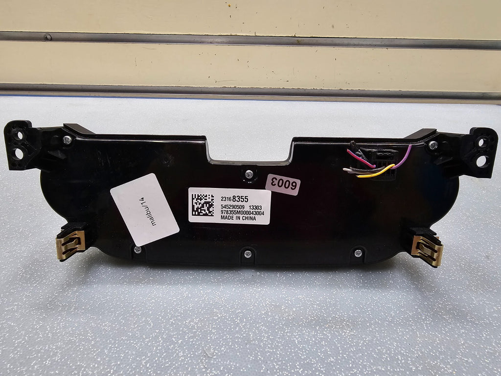 🔥13-15 Chevy Malibu Dash Front Center AM FM Radio Stereo Control Trim Panel OEM