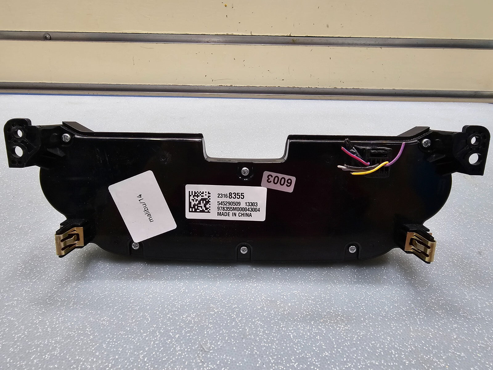 🔥13-15 Chevy Malibu Dash Front Center AM FM Radio Stereo Control Trim Panel OEM