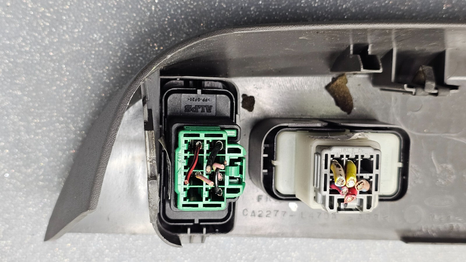 🔥02-05 Explorer Front Right Passenger Power Door Window Control Switch Black