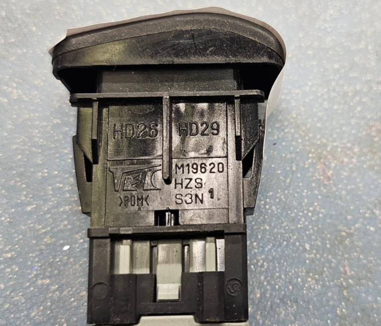🔥03-08 Honda Pilot Accord Emergency Hazard Light Control Switch Unit Black OEM