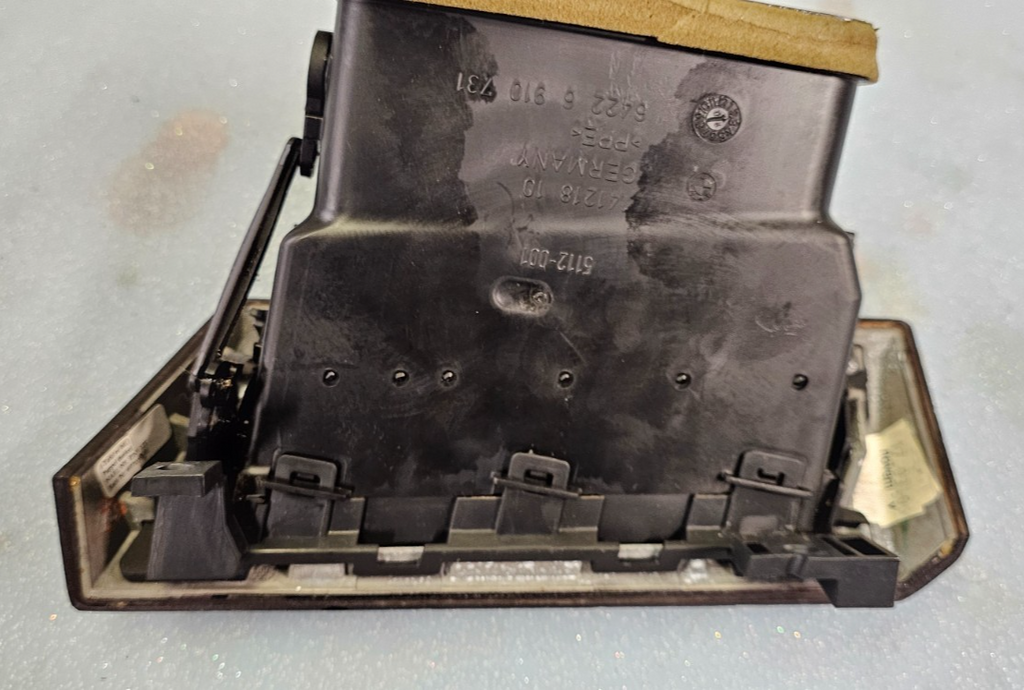 🔥04-10 BMW 535I 525I 530I 550I Dash Left Driver A/C AC Air Vent Heater Wood