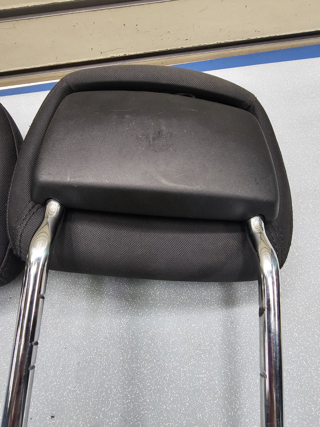 🔥10-14 Dodge Avenger Chrysler 200 Front LH/RH Seat HEADREST Cloth BLACK CH51