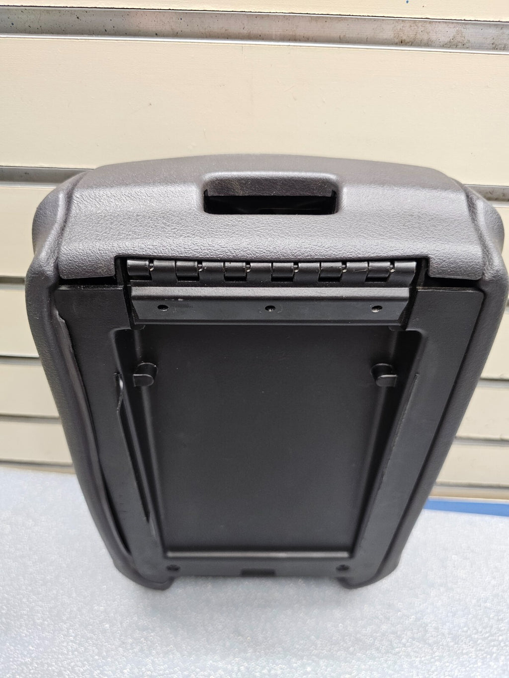17-18 HYUNDAI ELANTRA Front Center Console Lid Arm Rest Cover Leather BLACK OEM