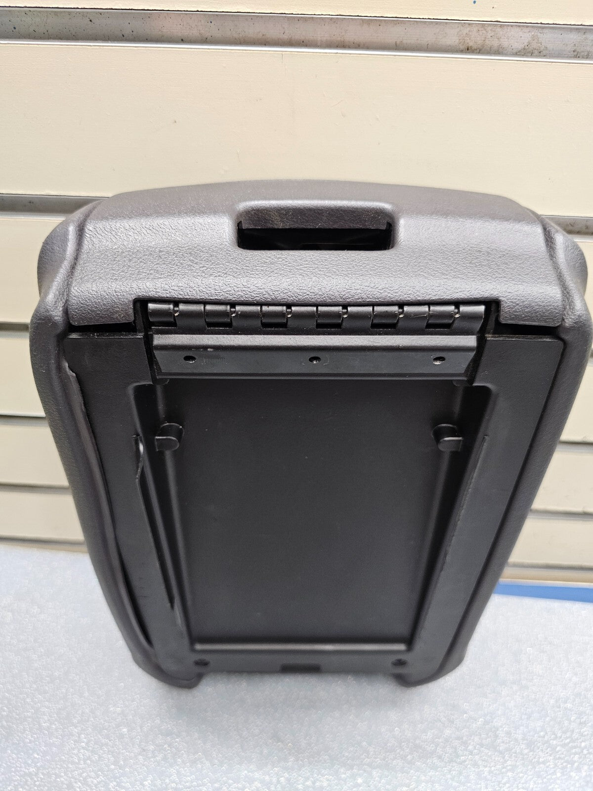 17-18 HYUNDAI ELANTRA Front Center Console Lid Arm Rest Cover Leather BLACK OEM