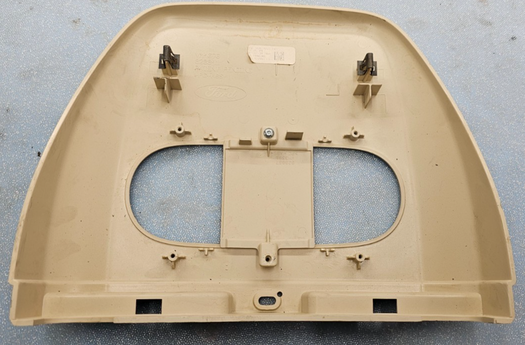 🔥04-08 Ford F-150 Overhead Console Front Center Dome Map Lights Roof Rail TAN