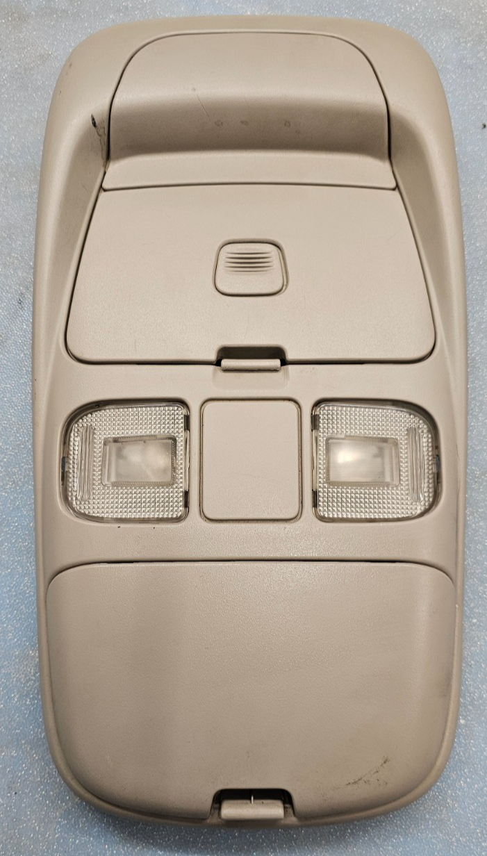 🔥98-01 Dodge Ram 1500 2500 Overhead Console Storage Dome Map Light Lamp TAN