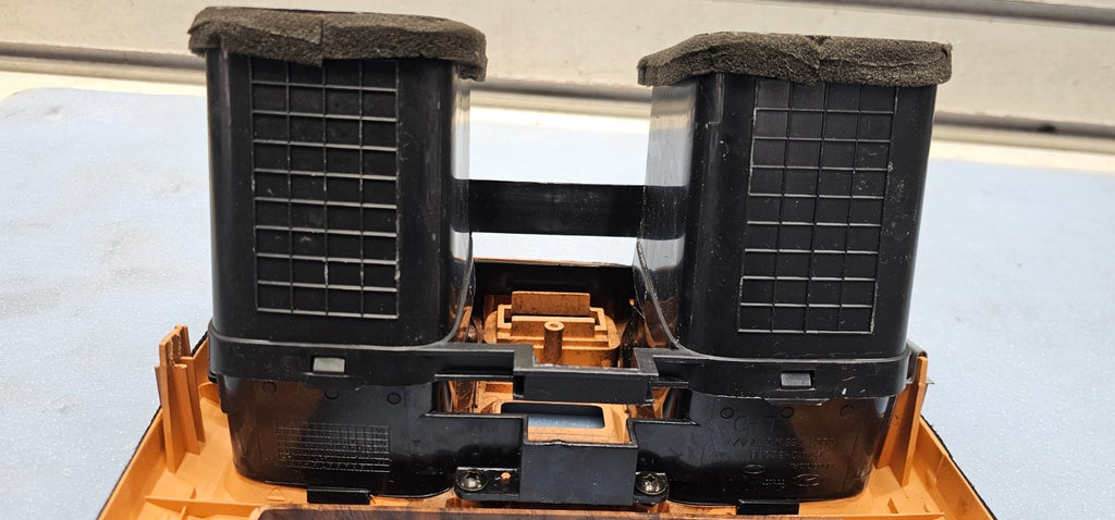 🔥02-05 HYUNDAI SONATA DASH AC CLIMATE CONTROL SWITCH BEZEL FM RADIO STEREO WOOD