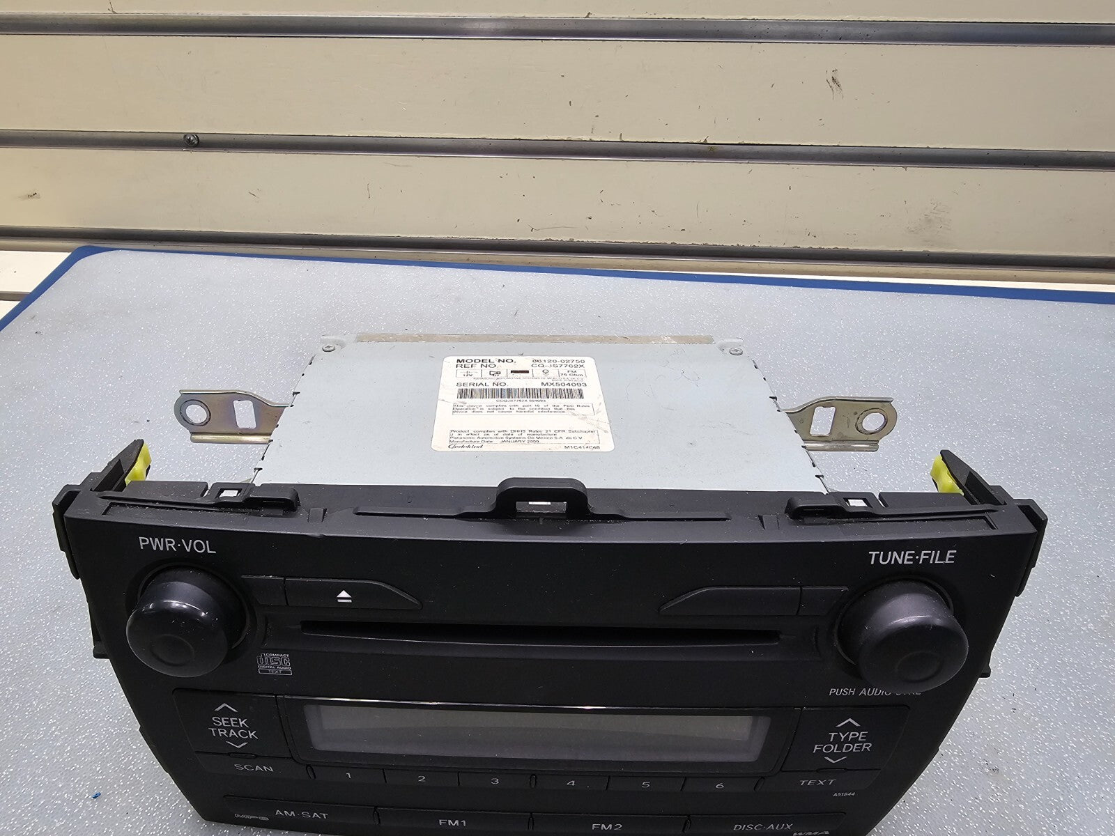 🔥09- 10 Toyota Corolla Radio AM FM MP3 CD Player Receiver 86120-02750 OEM