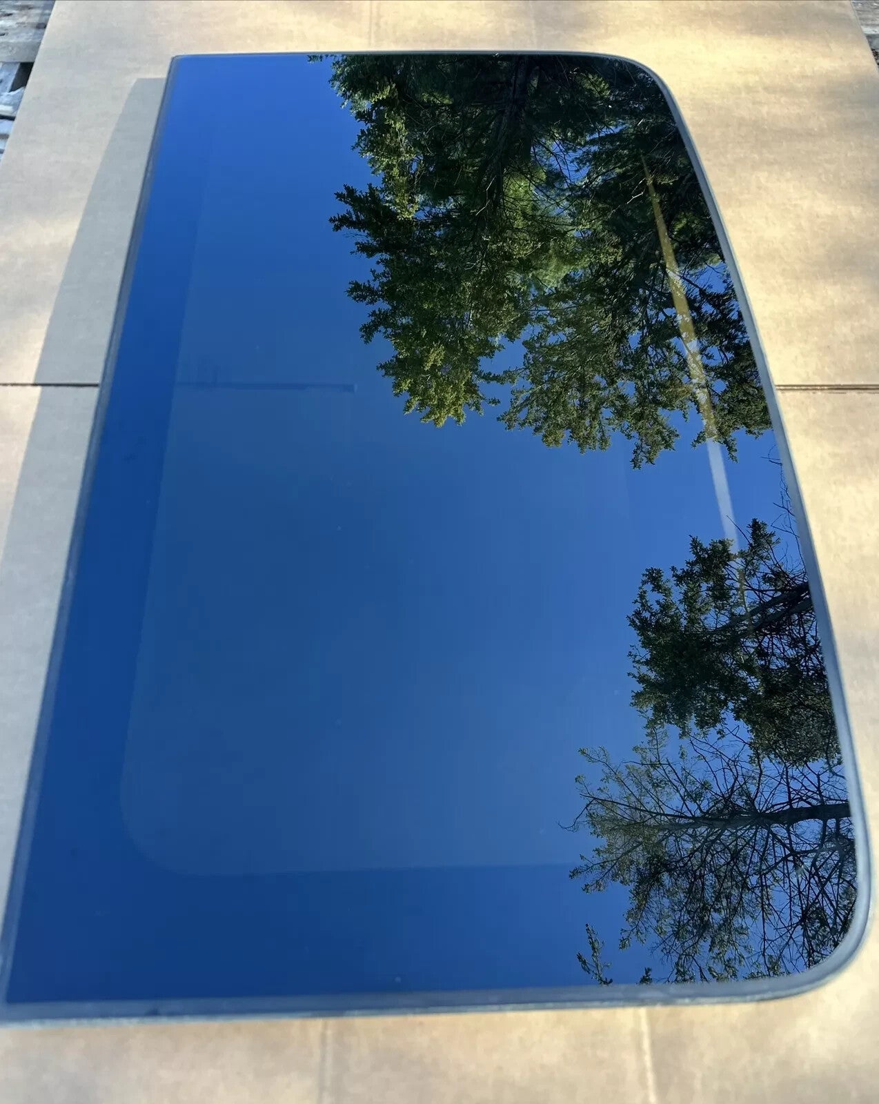 13-19 Ford Escape Front Sun Roof Sunroof Sliding Window Glass OEM