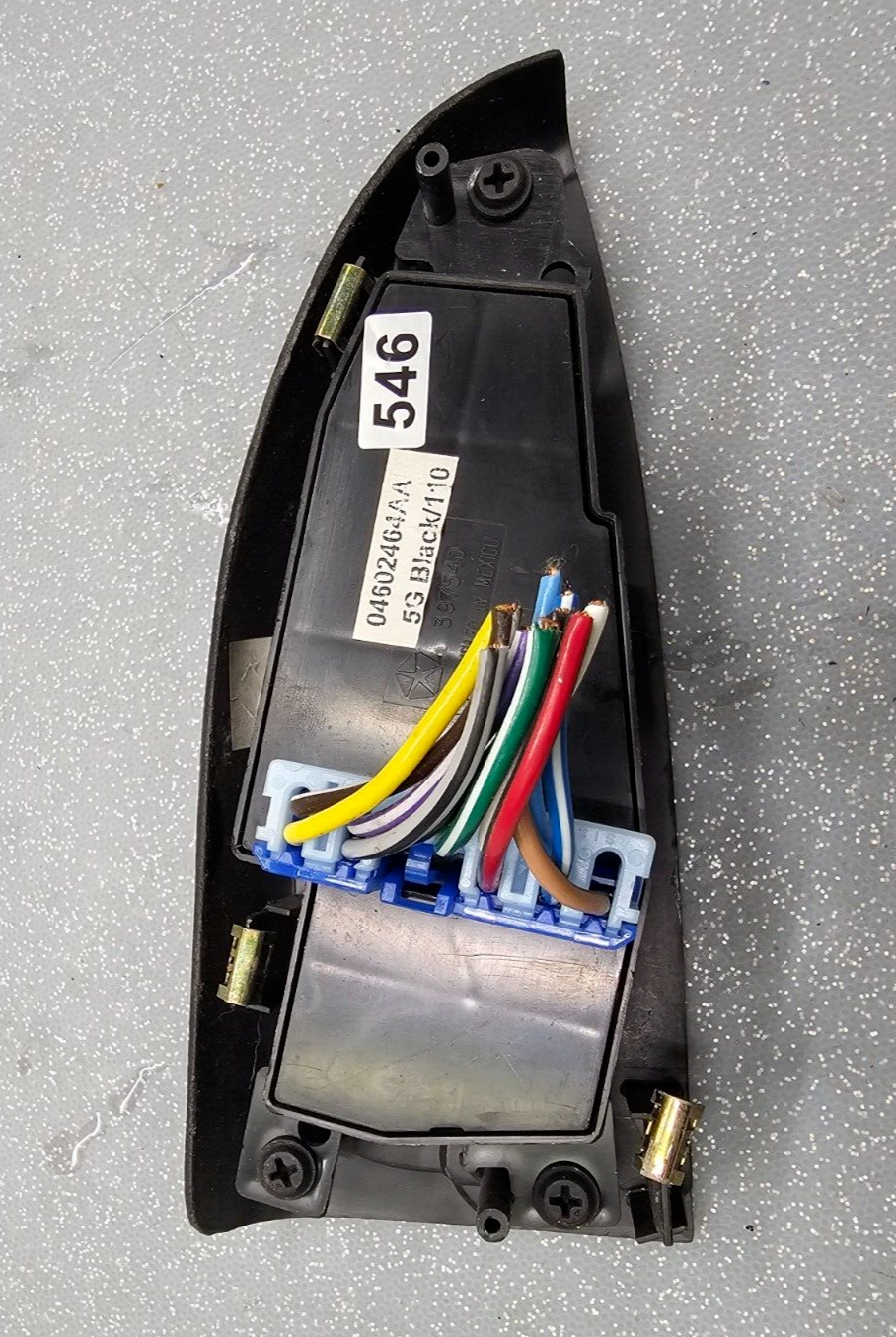 🔥99-04 Dodge Intrepid 300M Left Driver Master Power Window Control Switch Black