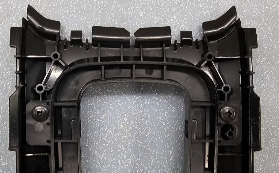 🔥08-13 CADILLAC CTS FLOOR SHIFTER BEZEL COVER PANEL TRIM SILVER OEM