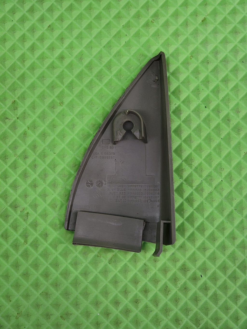 🔥1995-1998 Chevrolet Tahoe Suburban Door Panel Mirror Cover Trim LEFT GRAY