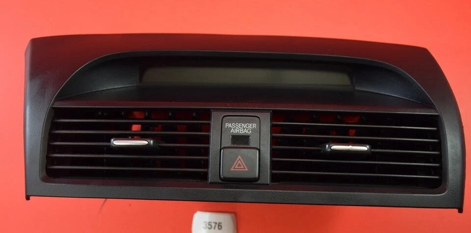 🔥04-08 ACURA TL CENTER DASH AC VENT W/ CLOCK DISPLAY & HAZARD SWITCH OEM