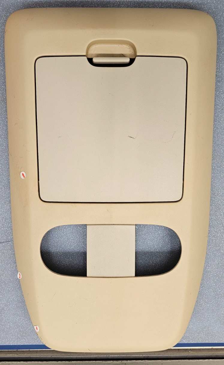 🔥04-08 Ford F-150 Overhead Console DOME Map Light Lamp Storage Assembly Tan OEM