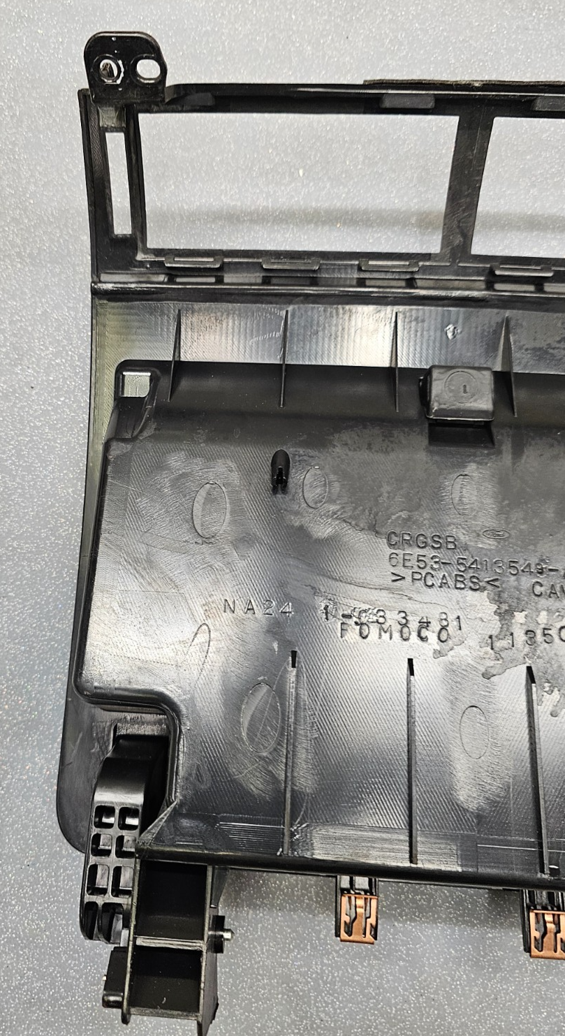 🔥06-09 Ford Fusion Center Dash Storage Cubby Trim Panel Assembly Black OEM